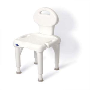 Invacare Shower Chair - Tool Less with Back
