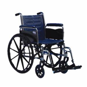 Invacare Tracer EX2 Wheelchair - 20" x 16" with Permanent Arms