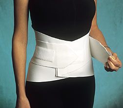10" Vented Double Closure Lumbosacral Belt - Small