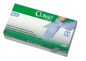 Curad latex-free, powder-free, Nitrile exam gloves, XL (10 boxes)