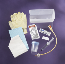 Foley Insertion Tray Kit with PVP Swabsticks