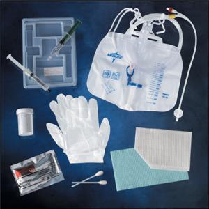Foley Insertion Tray With 16FR 10ml Balloon 100% Silicone Catheter
