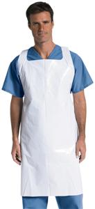 Pullover-Style Apron, Medium Weight, White, 28x46 (case of 500)