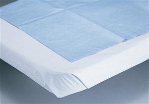 Drape Sheet, 3-Ply Tissue, White, 40x82 (case of 50)