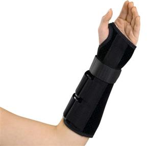 Deluxe Wrist and Forearm Splint, 10"  Left Small