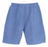 Disposable Shorts Elastic Waist Blue, Large (case of 30)
