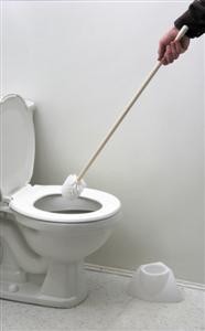 Drive Medical Lifestyle Extended Toilet Brush