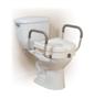 Drive Medical 2 in 1 Locking Elevated Toilet Seat