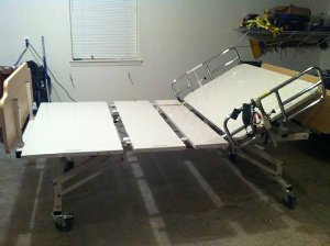 Gendron Maxi Rest Home Care Bed, Bariatric, Hydraulic, 2010, Listed/Fulfilled by Seller #13987